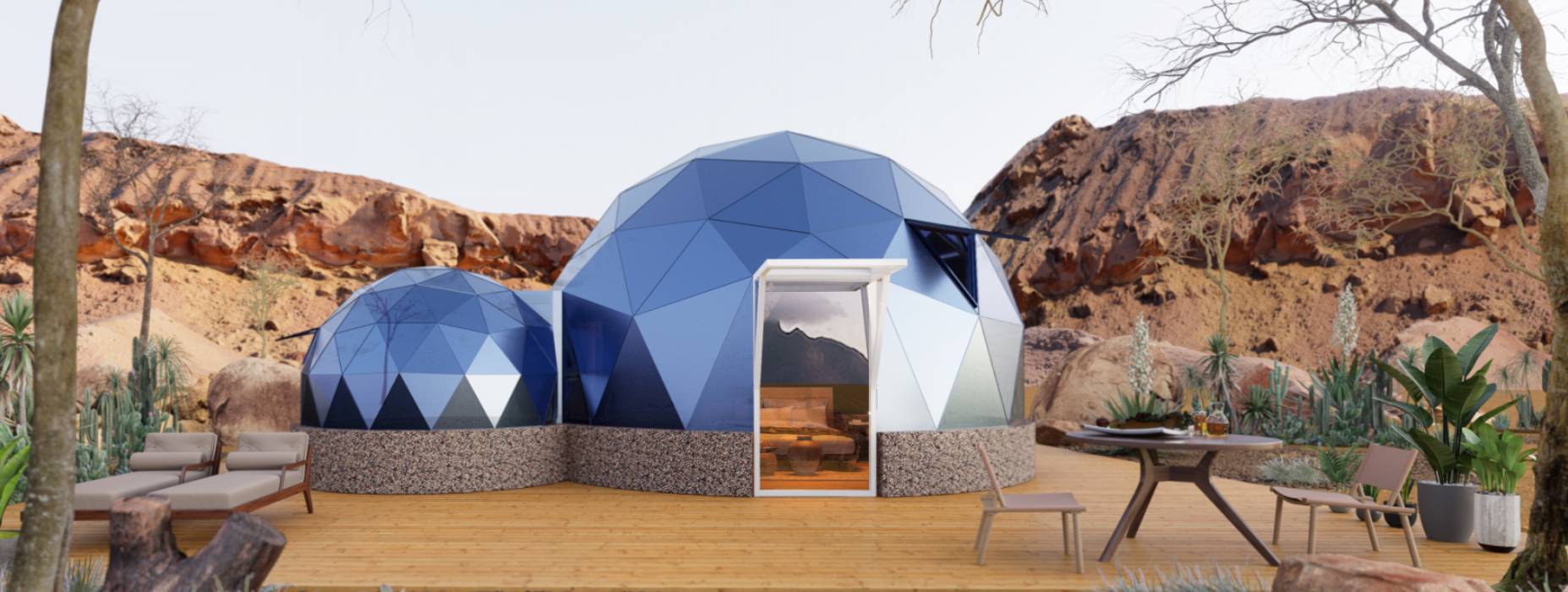 都匀市球形智能光伏玻璃星空房